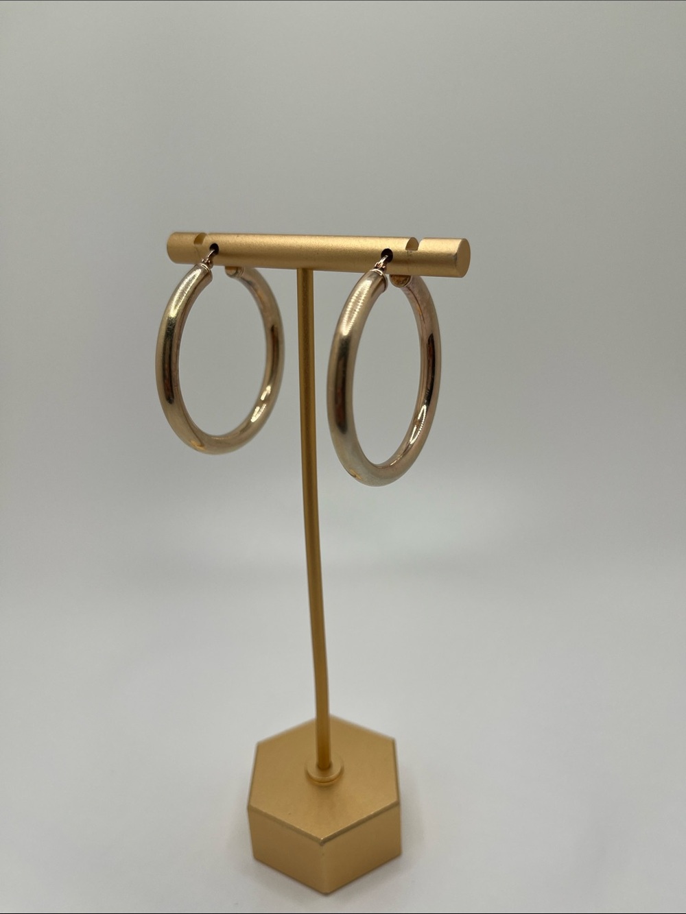 Classic Goldplated 925 Sterling Earrings, stamped Italy & 925